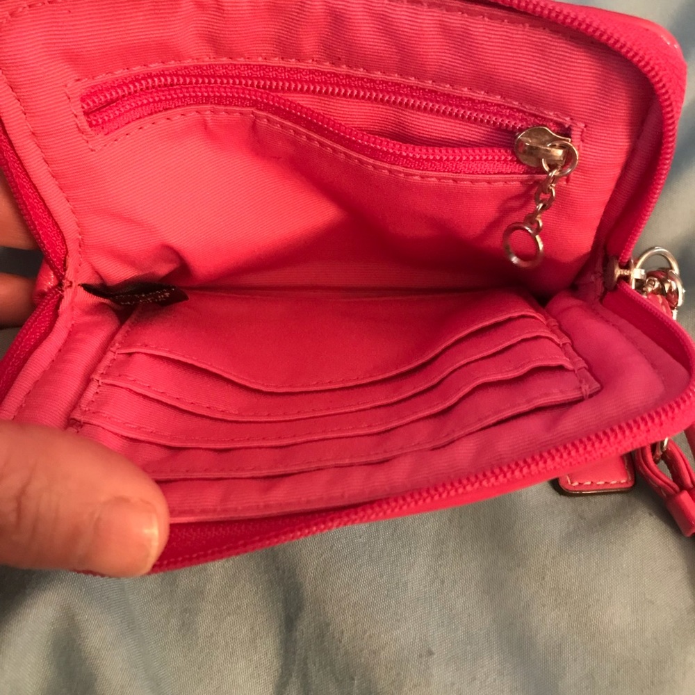 ❌SOLD❌Cute Coach Wristlet/Wallet and cardholder🌼 - Picture 3 of 3